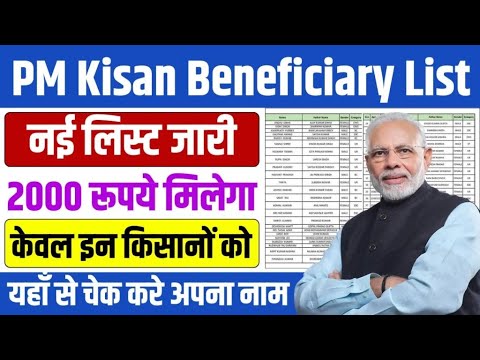 पीएम किसान लाभार्थी सूची 2025 कैसे चेक करें? PM KIsan beneficiary list Check Online