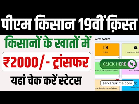 PM Kisan Yojana 19th Installment Released, पीएम किसान की 19वीं क़िस्त जारी