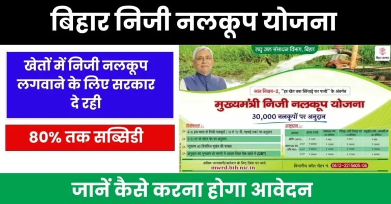 Bihar Niji Nalkup Yojana